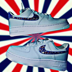 AF1 Red White Blue